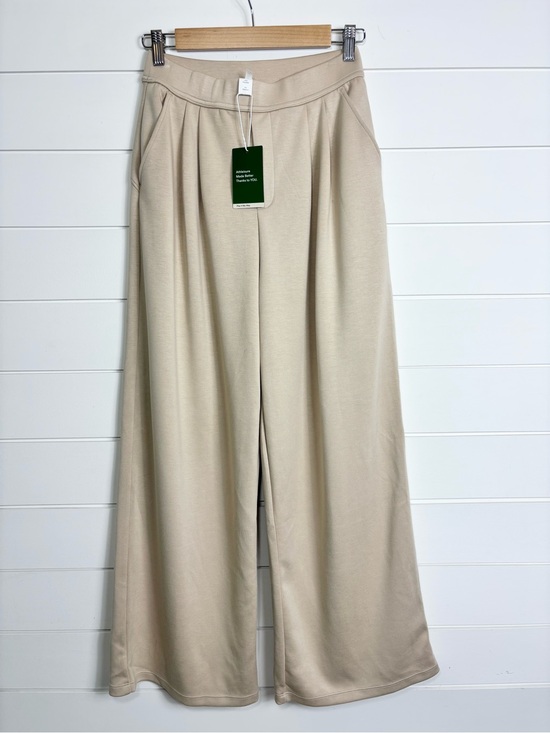 HALARA Pants - HALARA Wide Leg Cream High-Rise Pants size S